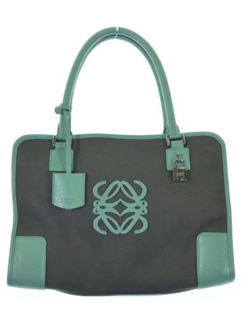 Loewe Anagram Tote Bag Green